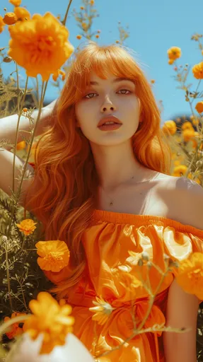 Фотография на одноразовый Kodak красивой фэшн-модели…