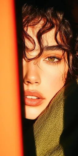 fashion-фотография для журнала, женщина, снято на Can...
