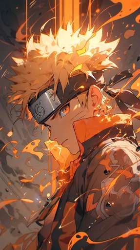 обои naruto аниме, обои naruto, в стиле киберпанк-а...